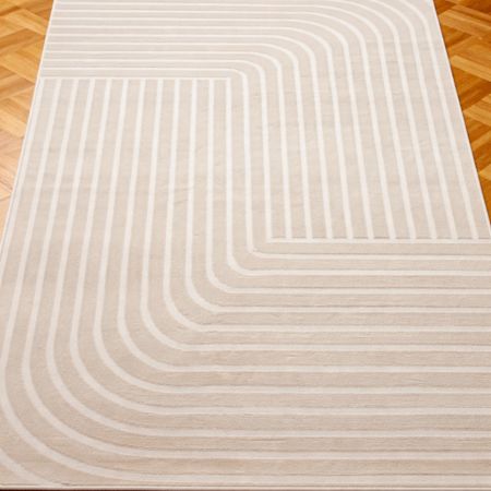 Tanak bež tepih za hodnik Madrid